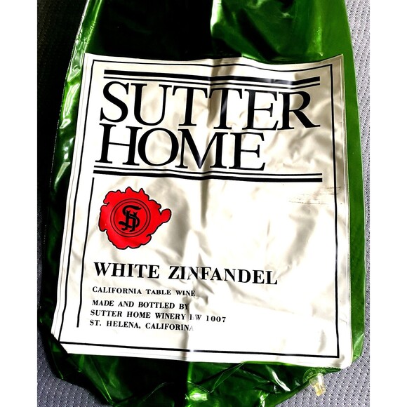 Rare Sutter Home White Zinfandel California Table Wine Inflatable 33” Tall - Picture 3 of 4